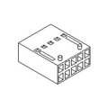 Molex Board Connector, 26 Contact(S), 2 Row(S), Female, Straight, 0.1 Inch Pitch, Crimp Terminal,  901430026